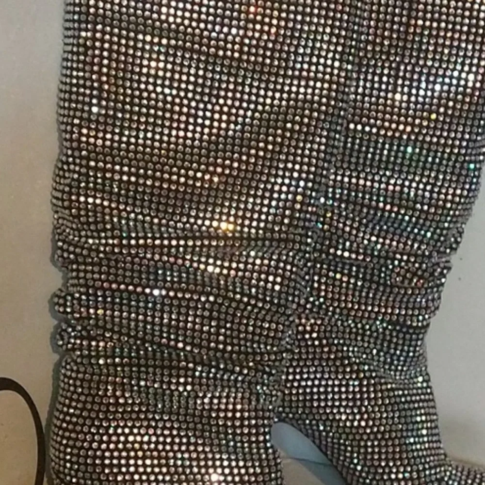 Steve Madden rhinestone boots - Picture 5 of 14